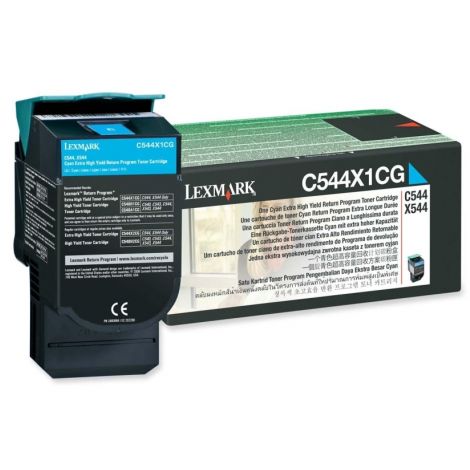 Lexmark Original Toner C544X1CG cyan 4 000 pages