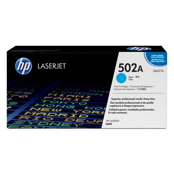 HP Original Toner Q6471A / HP 501A cyan 4 000 pages