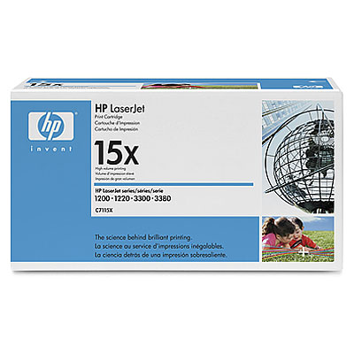 HP Original Toner C7115X / HP 15X black 3 500 pages
