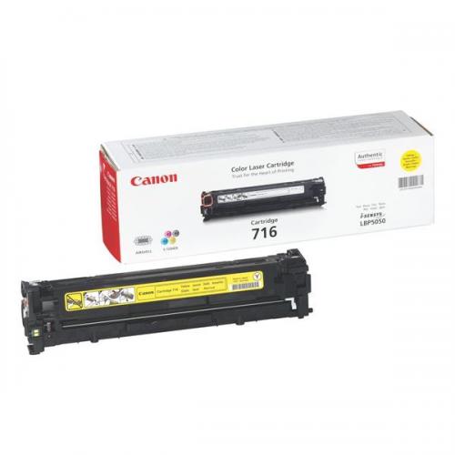 Canon Original Toner CRG 716Y 1977B002 yellow 1 500 pages