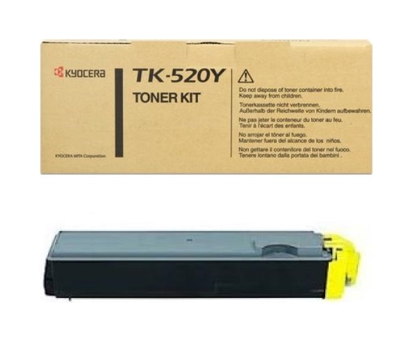 Kyocera Original Toner TK520Y yellow 4 000 pages