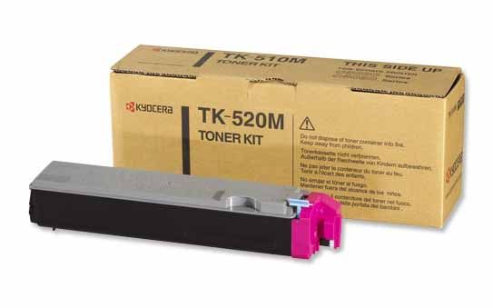 Kyocera Original Toner TK520M magenta 4 000 pages