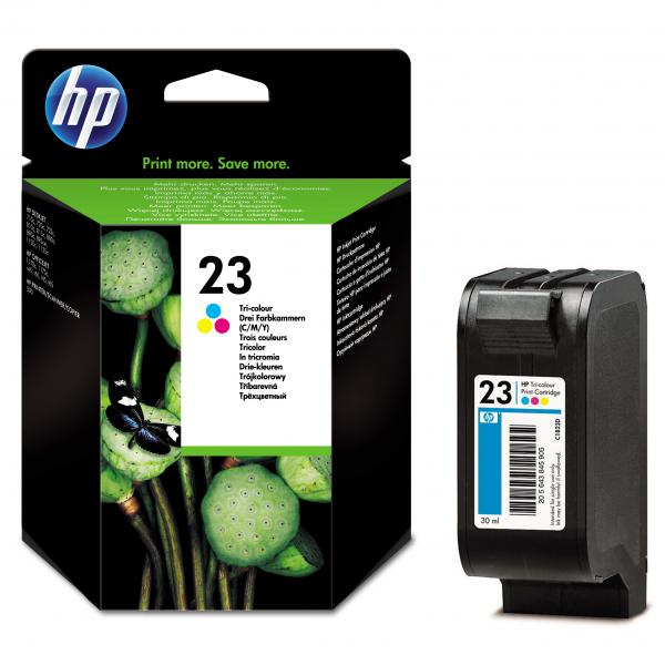 HP Original Inkjet C1823D / HP 23 color 640 pages 30 ml