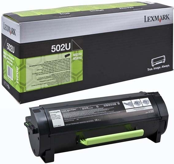 Lexmark Original Toner 50F2U00 / 502U black 20 000 pages