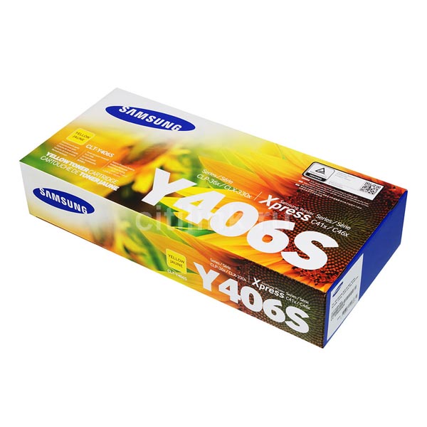 Samsung Original Toner CLT-Y406S / HP SU462A yellow 1 000 pages