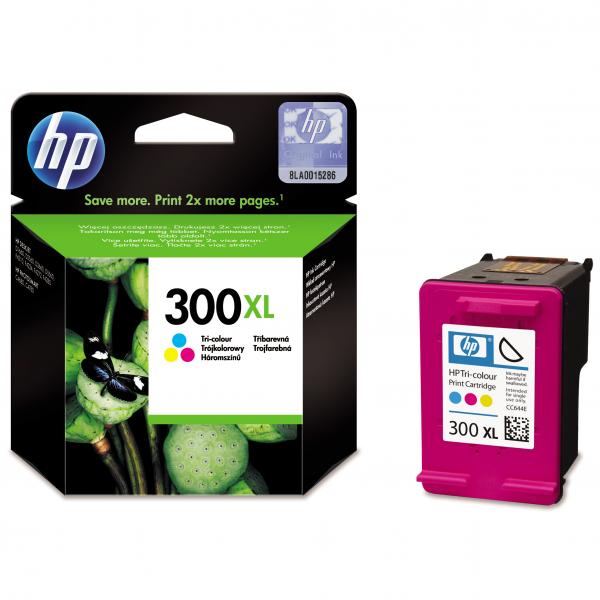 HP Original Inkjet CC644EE / HP 300XL color 11ml 440 pages