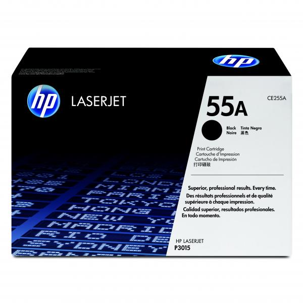 HP Original Toner CE255A / HP 55A black 6 000 pages B-box