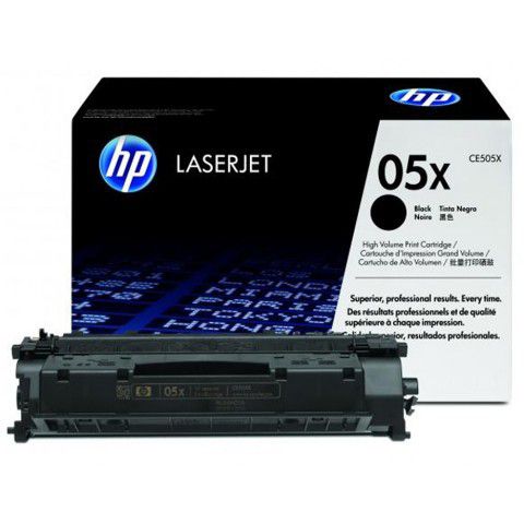 HP Original Toner CE505X / HP 05X black 6 500 pages