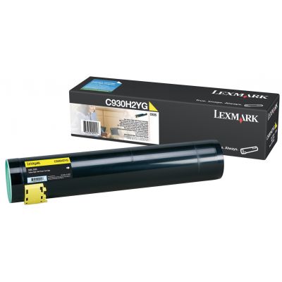 Lexmark Original Toner C930H2YG yellow HC 24 000 pages