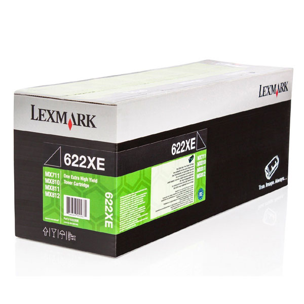 Lexmark Original Toner 62D2X0E / 622X black 45 000 pages