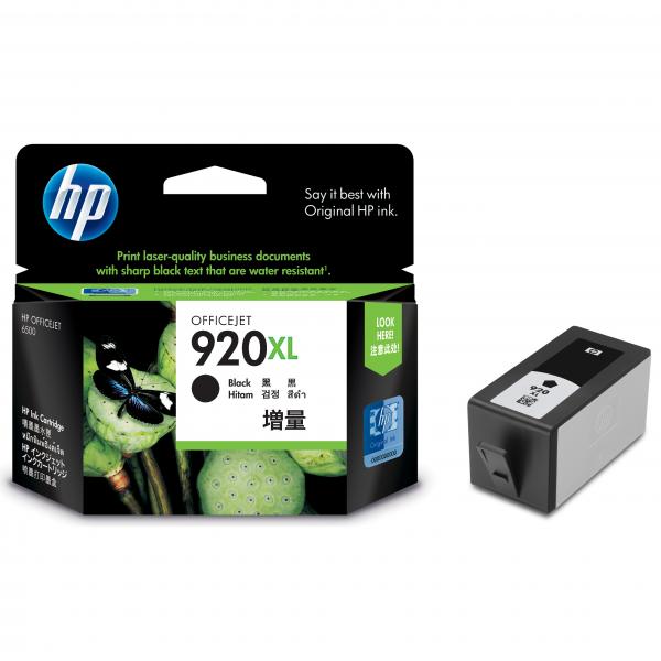 HP Original Inkjet CD975AE / HP 920XL black 1 200 pages