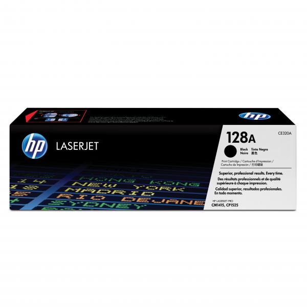 HP Original Toner CE320A / HP 128A black 2 000 pages