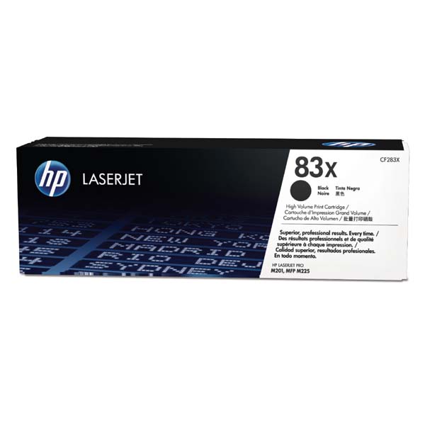 HP Original Toner CF283X / HP 83X black 2 200 pages