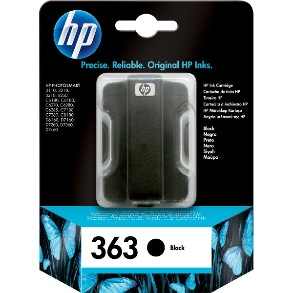 HP Original Inkjet C8721EE / HP 363 black 6 ml