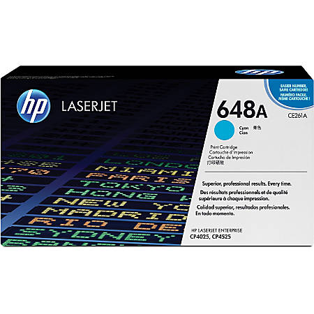 HP Original Toner CE261A / HP 648A cyan 11 000 pages