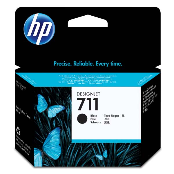 HP Original Inkjet CZ133A / HP 711 black 80ml