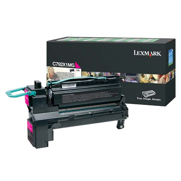 Lexmark Original Toner C792X1MG magenta 20 000 pages