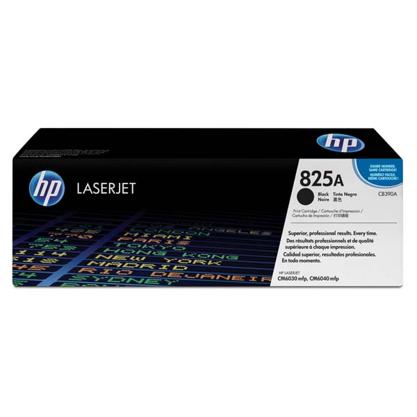 HP Original Toner CB390A / HP 825A black 19 500 pages