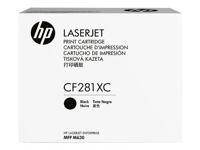 HP Original Toner CF281XC / HP 81XC black 25 000 pages