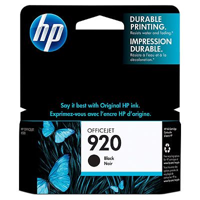 HP Original Inkjet CD971AE / HP 920 black 10ml