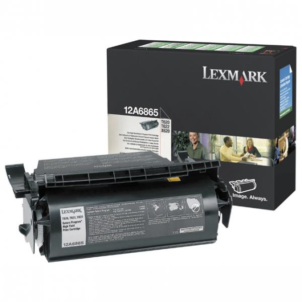 Lexmark Original Toner 12A6865 black 30 000 pages