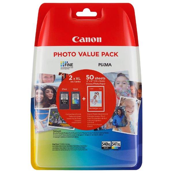 Canon Original Inkjet PG-540XL / CL-541XL foto pack 5222B013