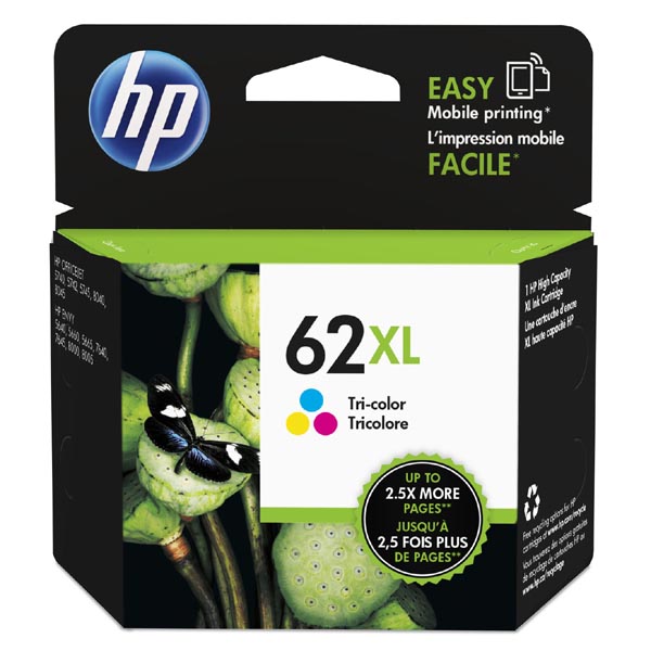 HP Original Inkjet C2P07AE / HP 62XL color 415 pages