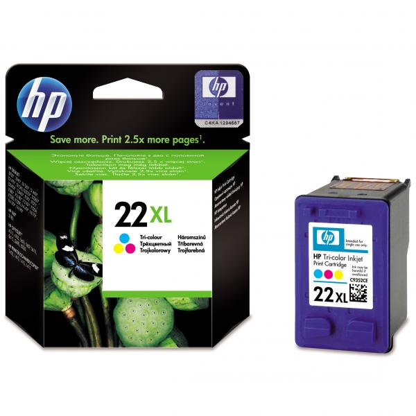 HP Original Inkjet C9352CE / HP 22XL color 415 pages 11 ml