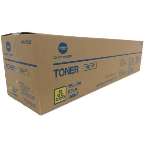Konica Minolta Original Toner TN711Y A3VU250 yellow 31 500 pages