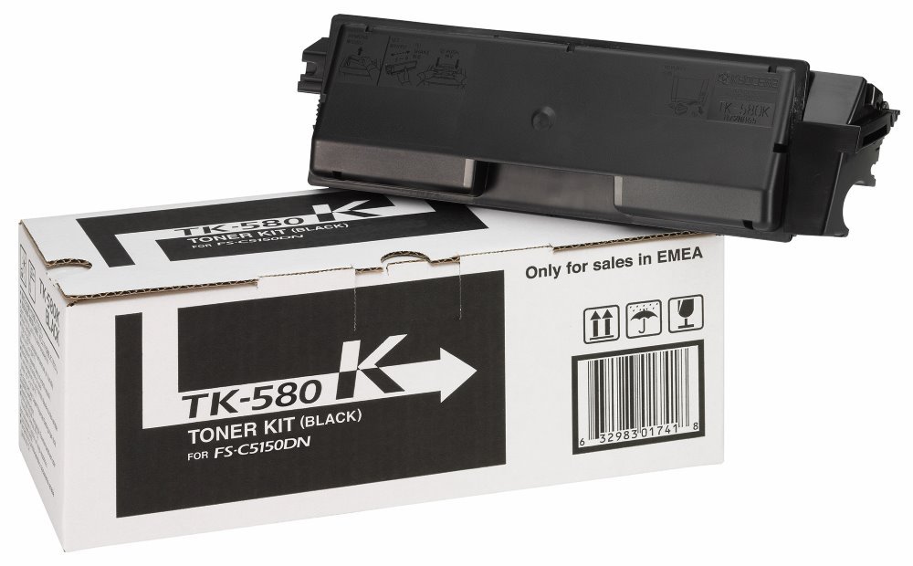 Kyocera Original Toner TK-580K 1T02KT0NL0 black 3 500 pages