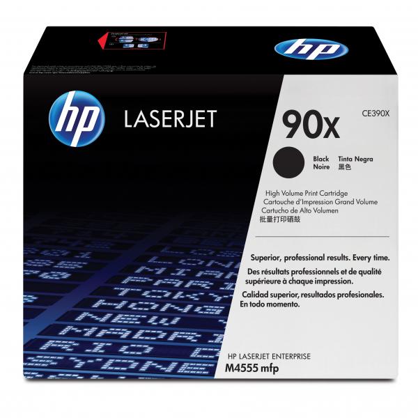 HP Original Toner CE390X / HP 90X black 24 000 pages