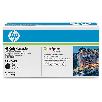 HP Original Toner CE264X / HP 646X black 17 000 pages