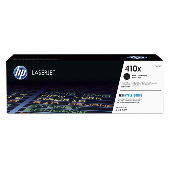 HP Original Toner CF410X / HP 410X black 6 500 pages