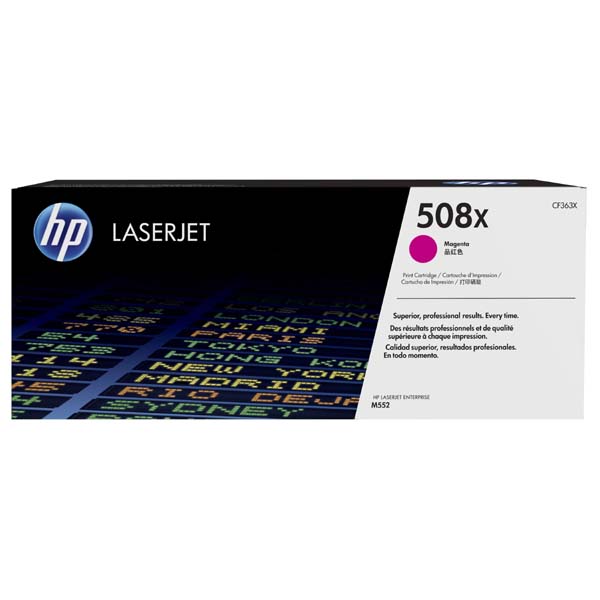 HP Original Toner CF363X / HP 508X magenta 9 500 pages