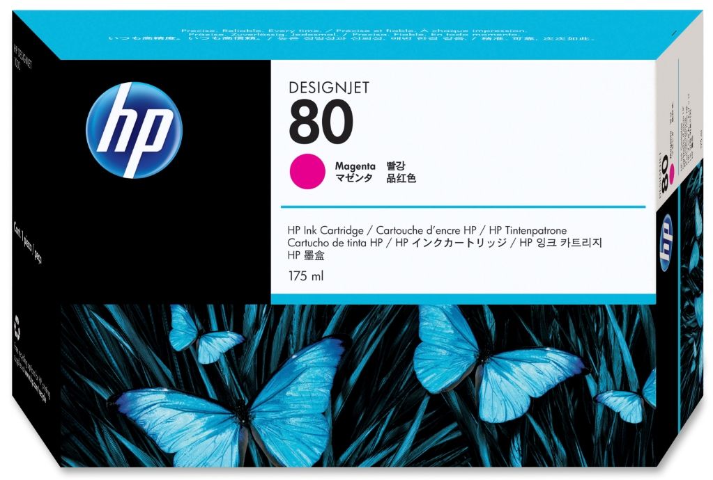 HP Original Inkjet C4874A / HP 80 magenta 175ml