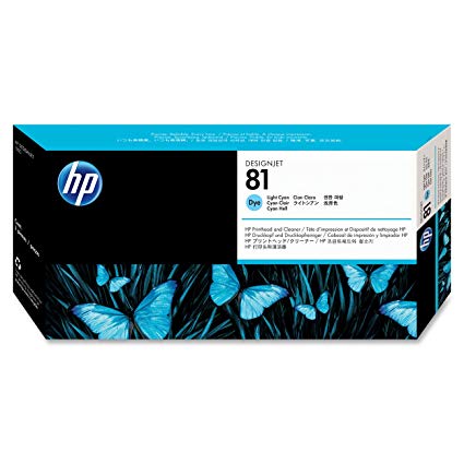 HP Original Printhead C4954A / HP 81 dye light cyan 1 000 pages 13 ml
