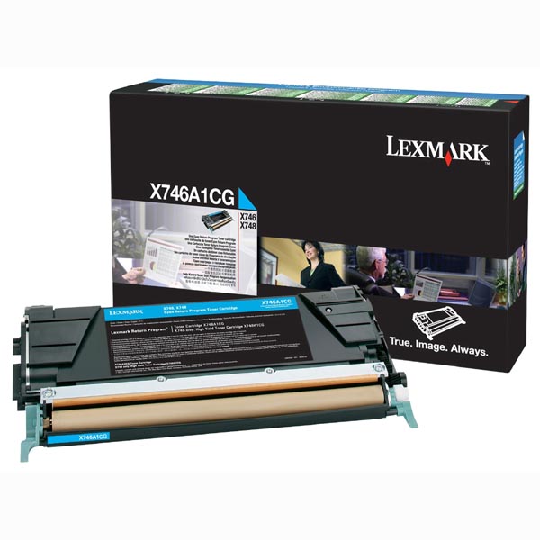 Lexmark Original Toner X746A1CG cyan 7 000 pages