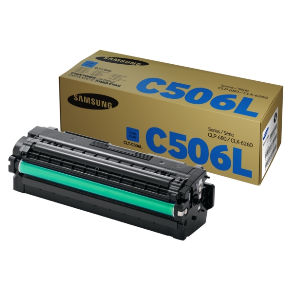 HP Original Toner SU038A / Samsung CLT-C506L cyan 3 500 pages