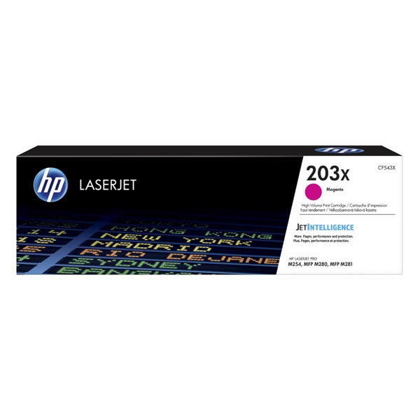 HP Original Toner CF543X / HP 203X magenta 2 500 pages