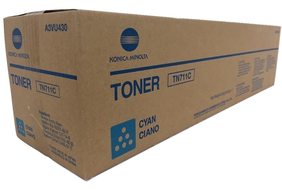 Konica Minolta Original Toner TN711C A3VU450 cyan 31 500 pages B-box