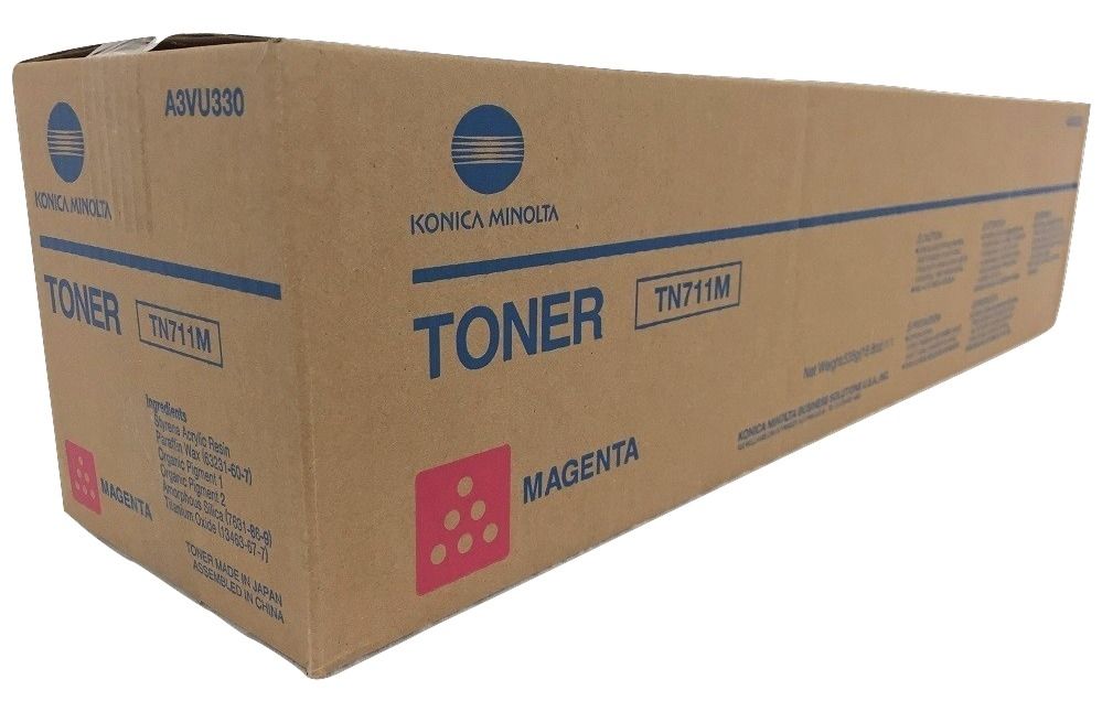 Konica Minolta Original Toner TN711M A3VU350 magenta 31 500 pages B-box