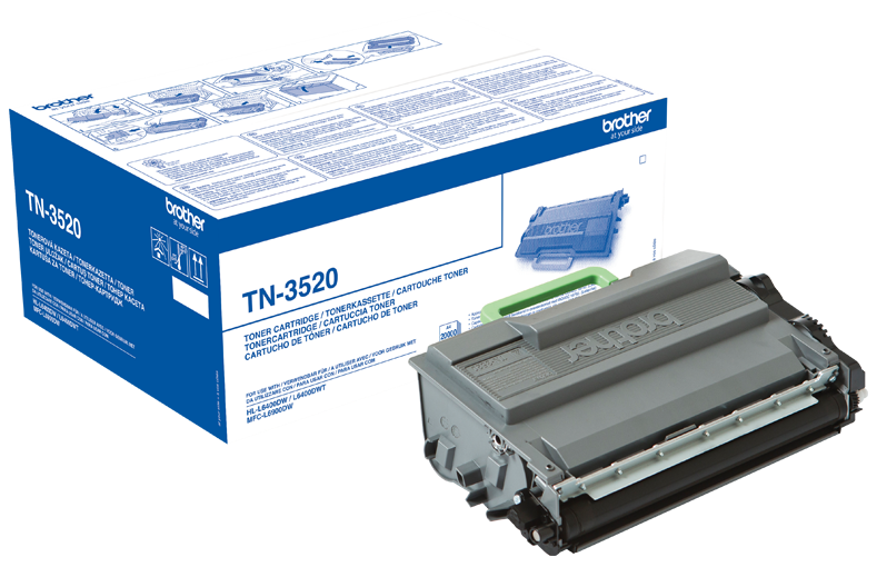 Brother Original Toner TN-3520 black 20 000 pages