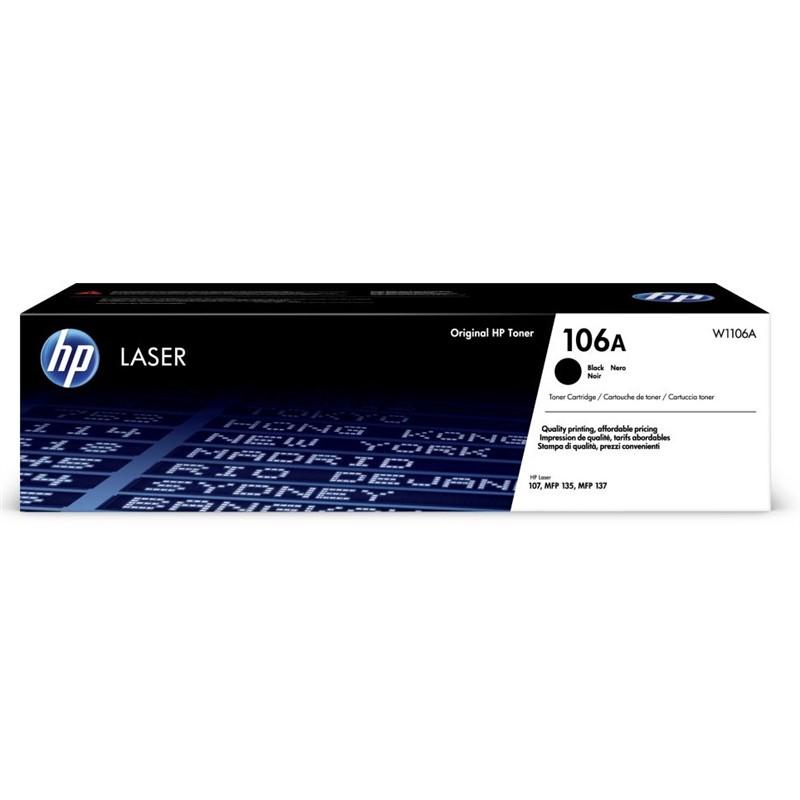 HP Original Toner W1106A / HP 106A black 1 000 pages