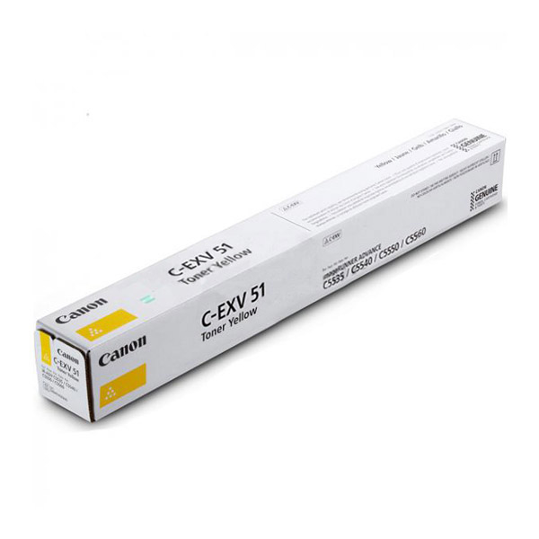 Canon Original Toner C-EXV51 0484C002 yellow 60 000 pages