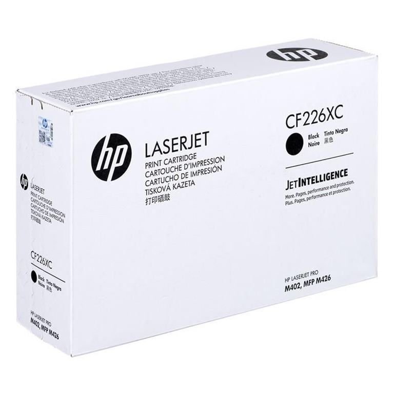 HP originálny toner CF226XC / HP 26XC black (čierna) 9 000 strán (II. akosť kartónového obalu)