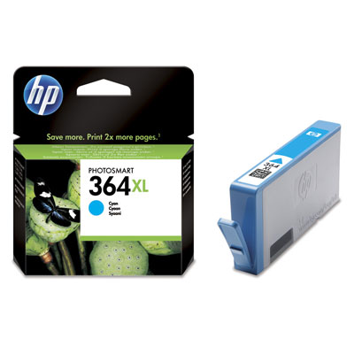 HP Original Inkjet CB323EE / HP 364XL cyan 6 ml 750 pages B-box