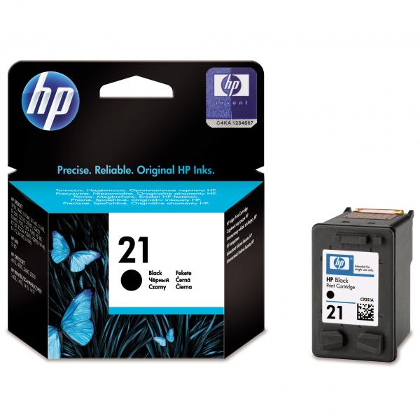 HP Original Inkjet C9351AE / HP 21 black 5 ml 150 pages
