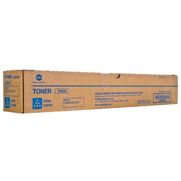 Konica Minolta Original Toner TN324C / A8DA450 cyan 26 000 pages
