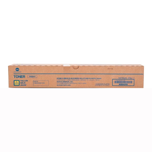 Konica Minolta Original Toner TN324Y / A8DA250 yellow 26 000 pages
