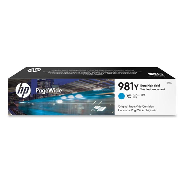 HP Original Inkjet L0R13A / HP 981Y cyan 180 ml 16 000 pages